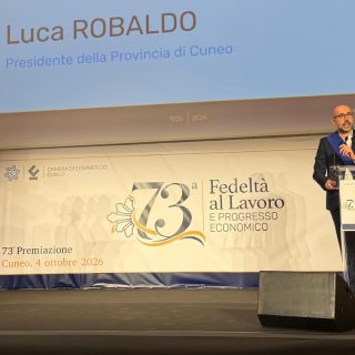 L'intervento del presidente Robaldo alla 73^ edizione della Fedeltà al Lavoro e Progresso Economico